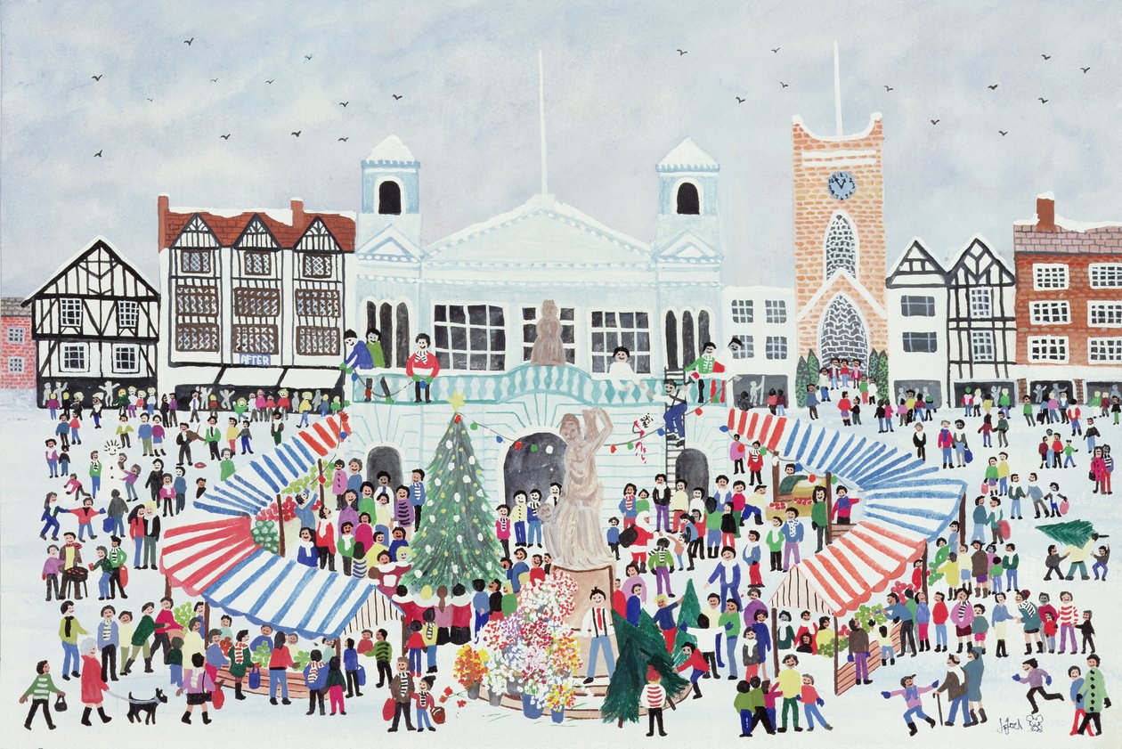 Kingston Markt, Surrey door Judy Joel