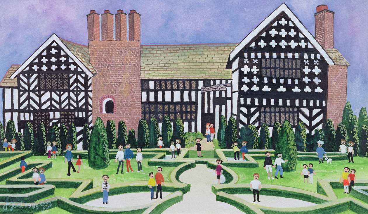Little Moreton Hall, 1995 door Judy Joel