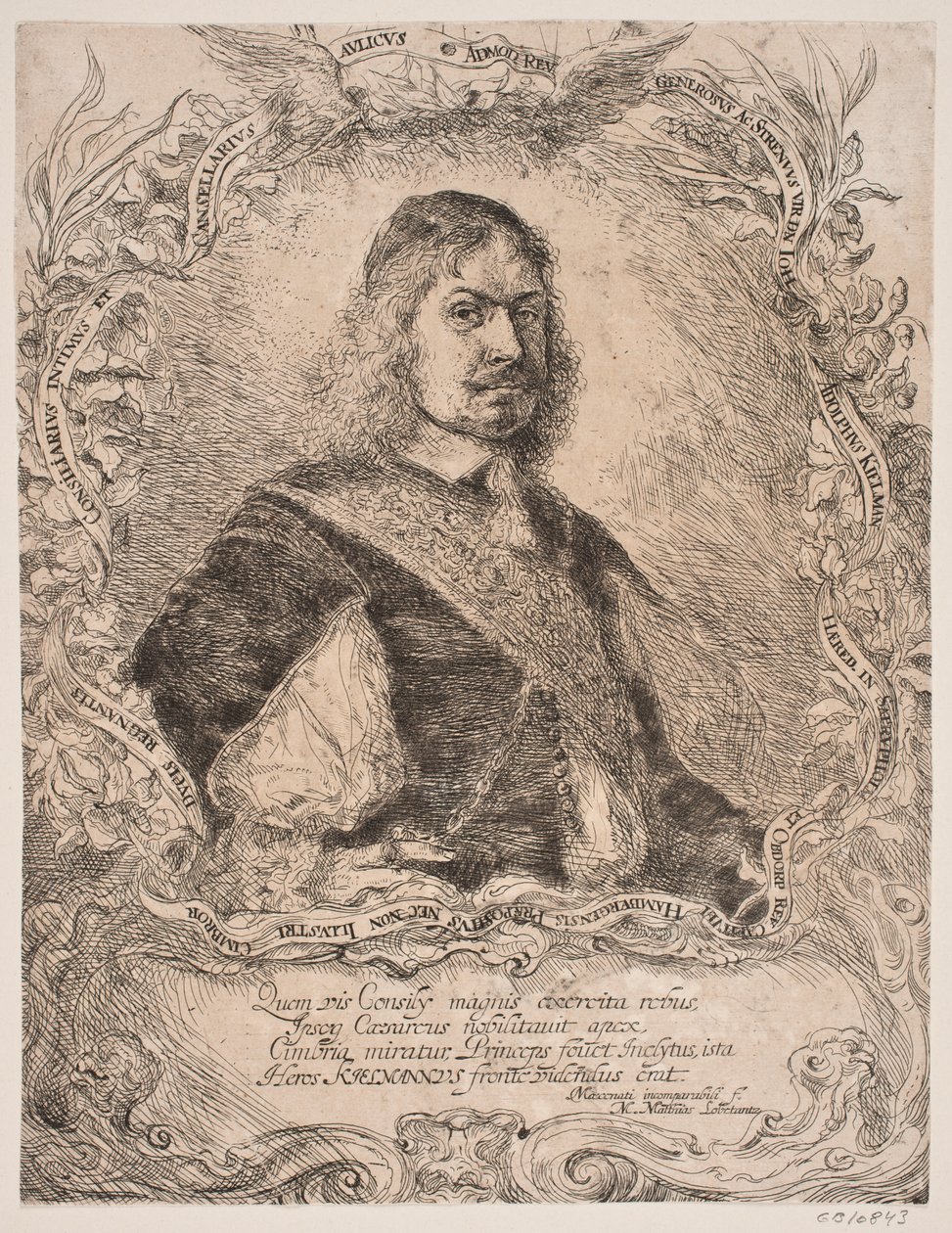 Johann Adolf von Kielmannseck door Jürgen Ovens