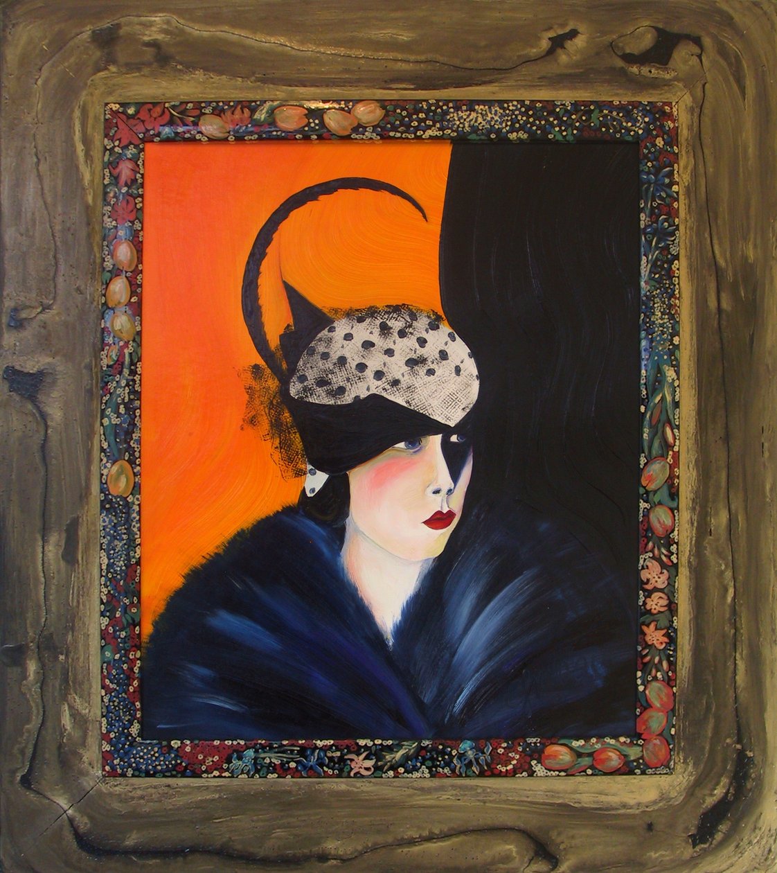 Belle Epoque I -Dame met verenhoed- door JuleSimo