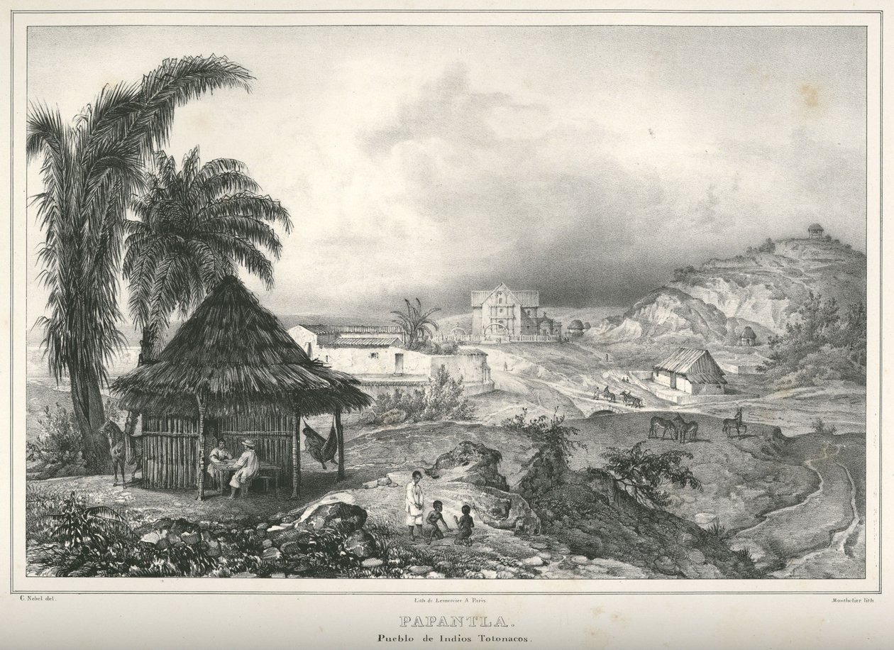Papantla door Jules Monthelier