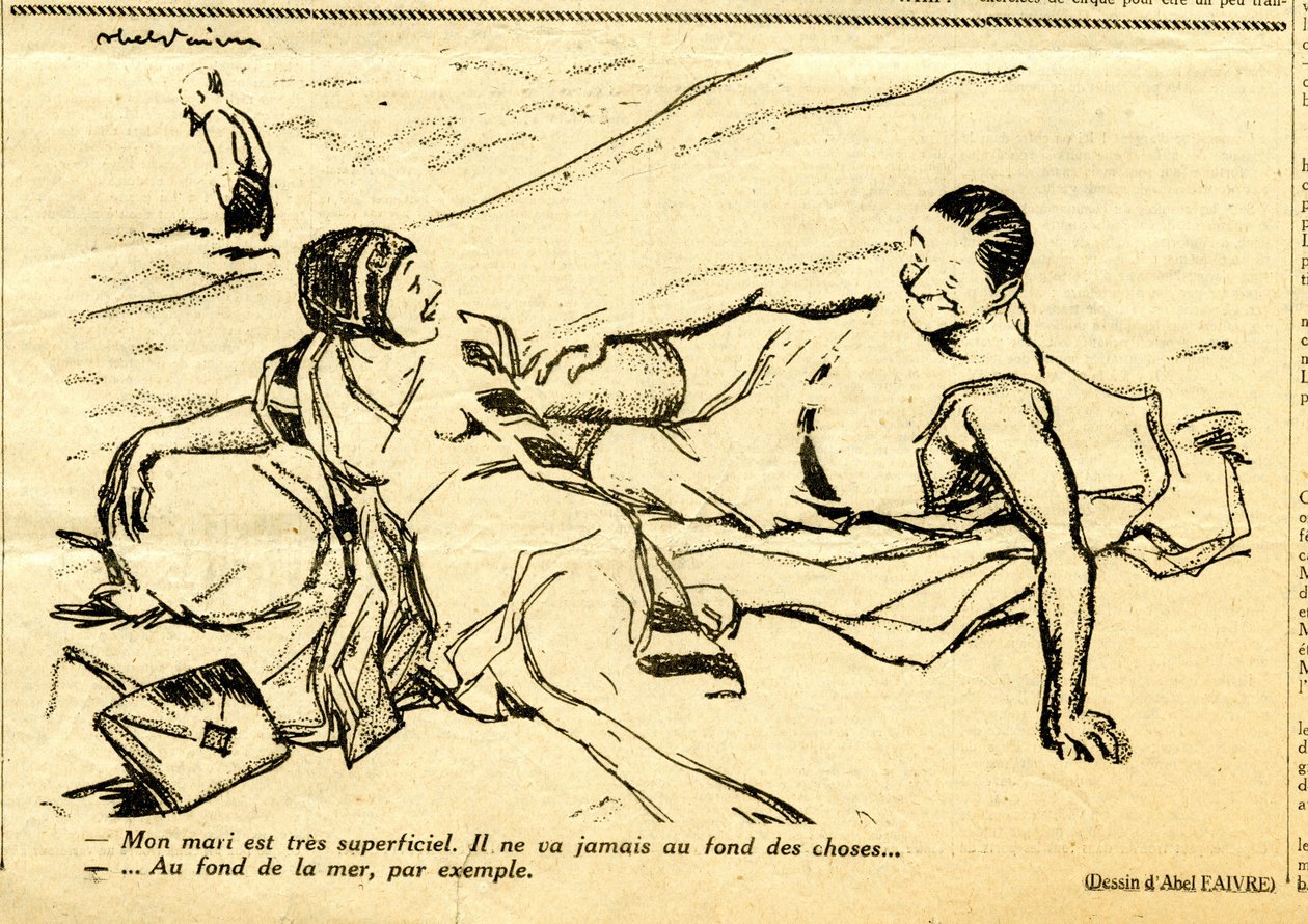 Candide, Satirisch in Zwart & Wit door Jules Abel Faivre