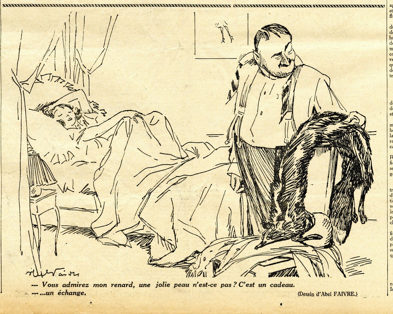 Candide, Satirisch in Z & W door Jules Abel Faivre