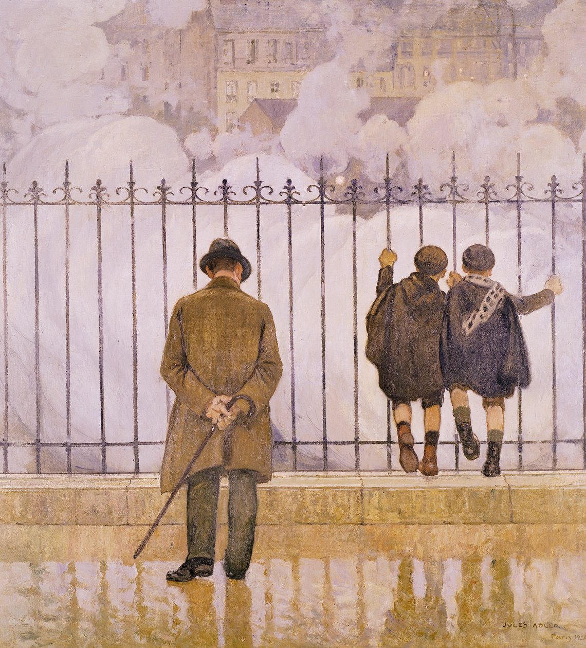 De rook door Jules Adler