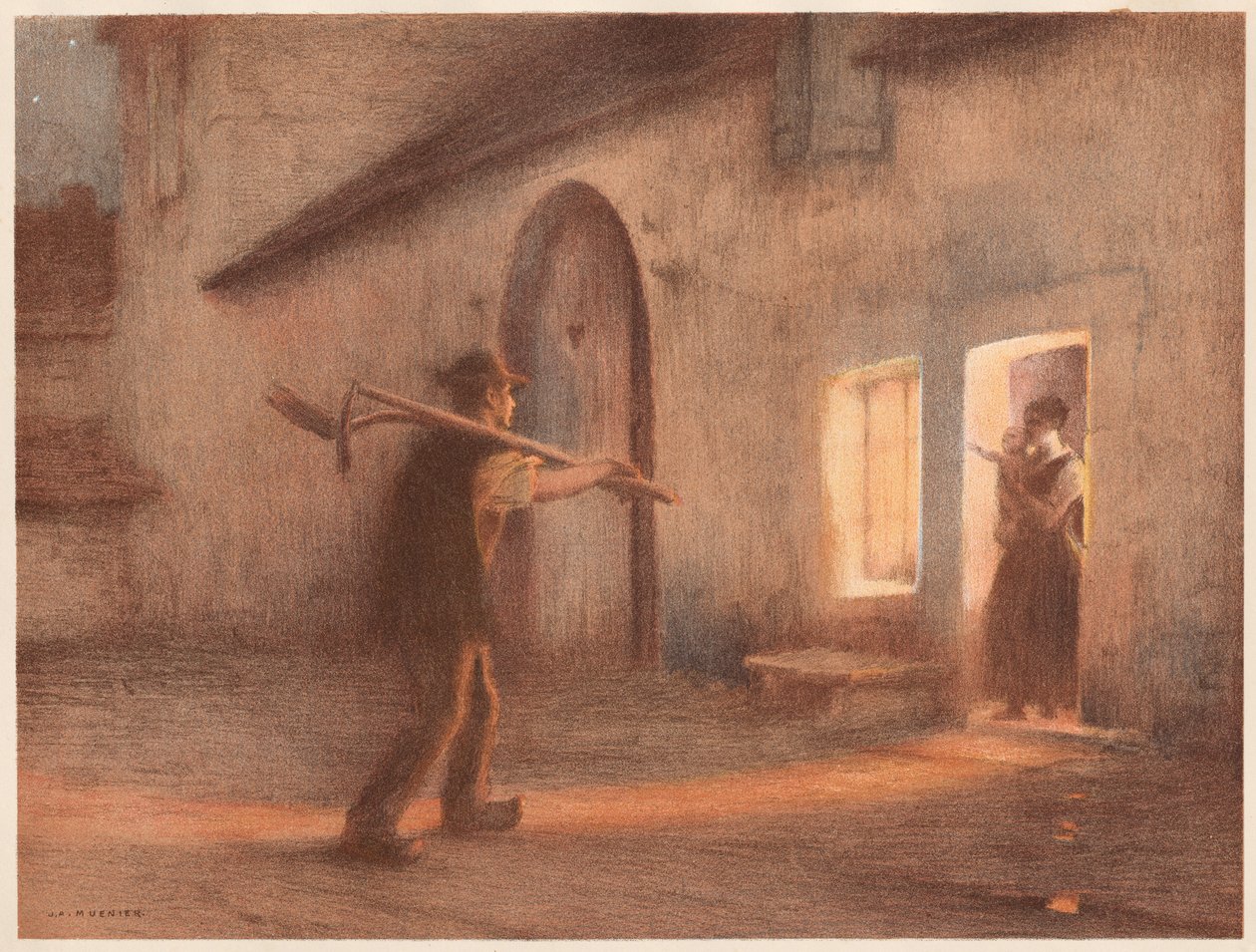 De Terugkeer van de Velden, 1898-1899 door Jules Alexis Muenier