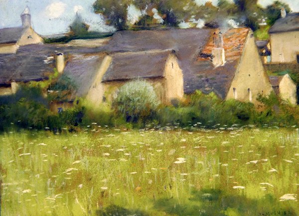 Plein-Air landschap door Jules Alexis Muenier