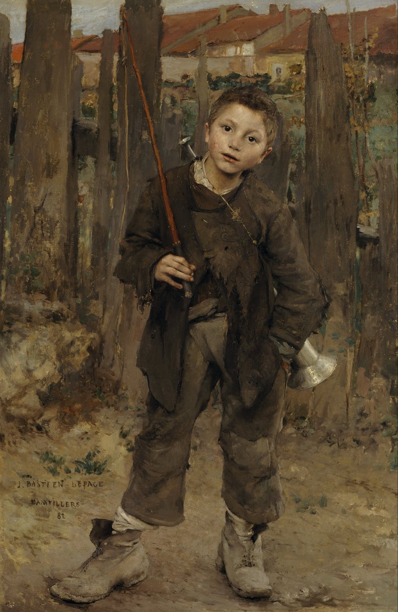 Pas Mèche (Niets Doen) door Jules Bastien Lepage