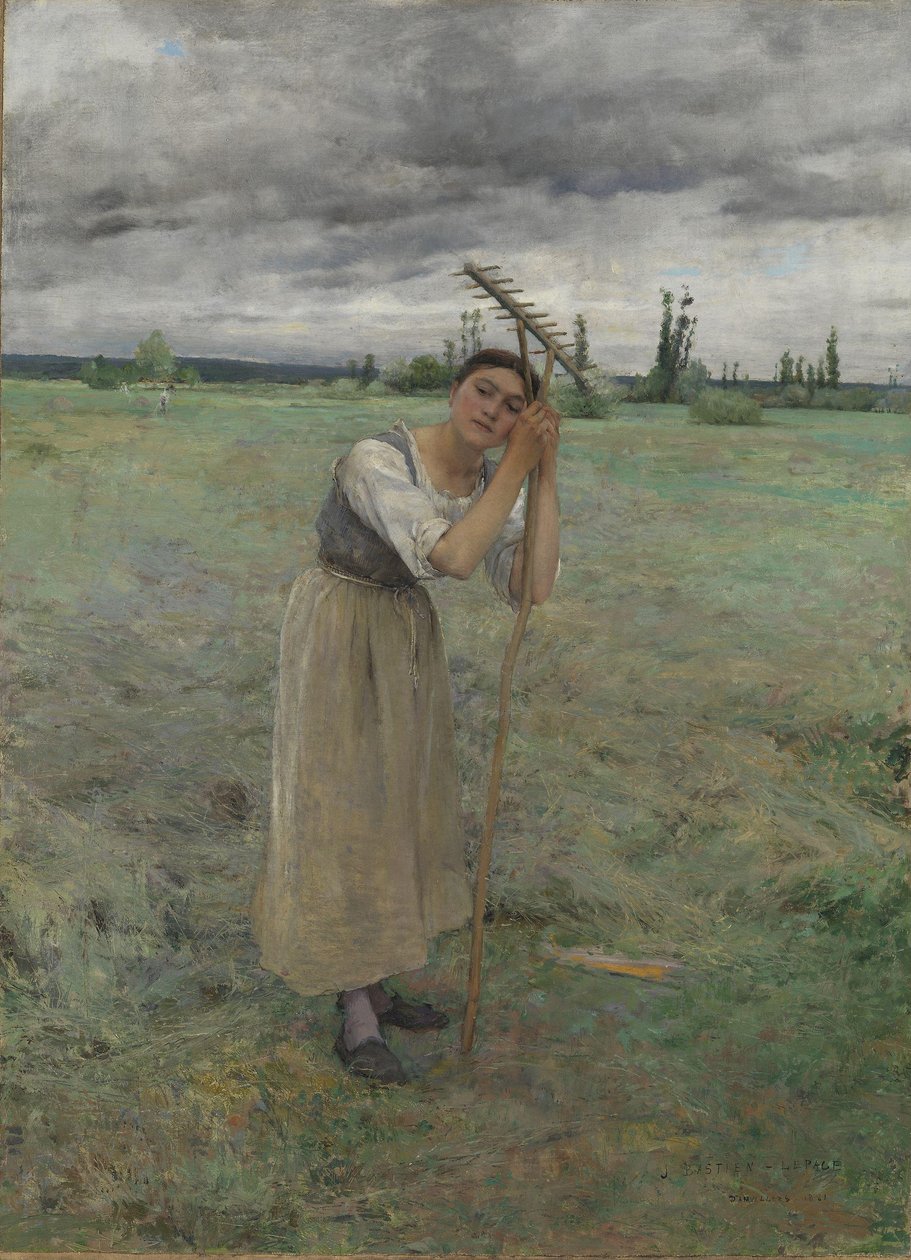 Vermoeide door Jules Bastien Lepage