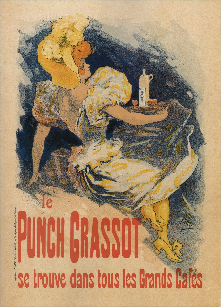 Le Punch Grassot door Jules Cheret