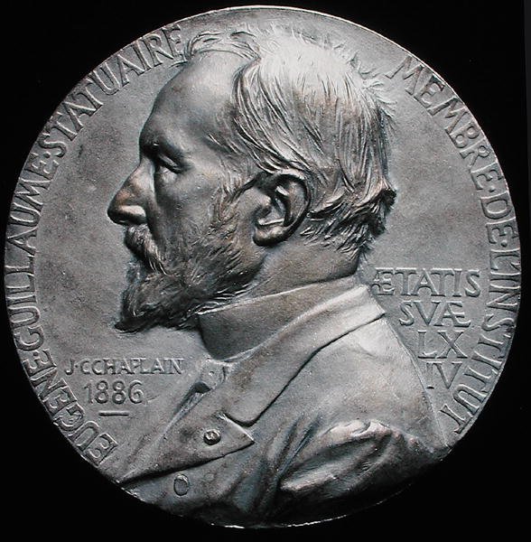 Eugene Guillaume door Jules Clement Chaplain