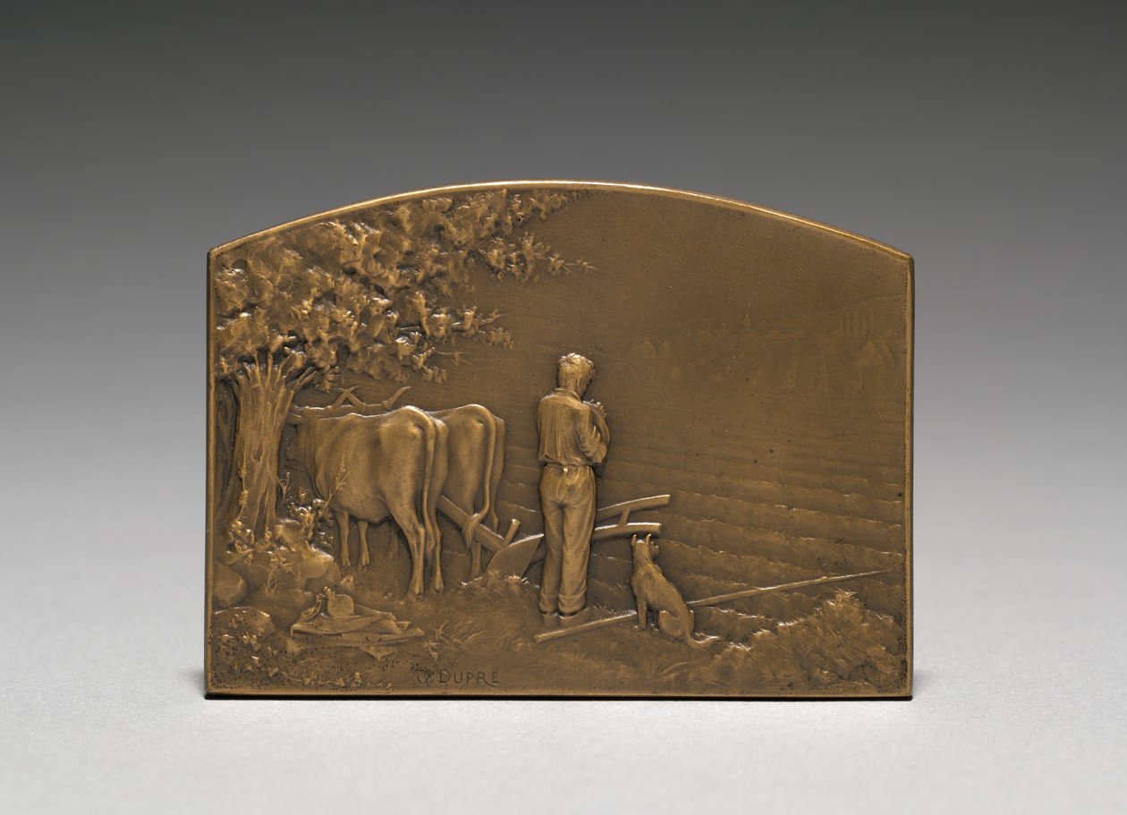 Medaille voorzijde door Jules Dupré