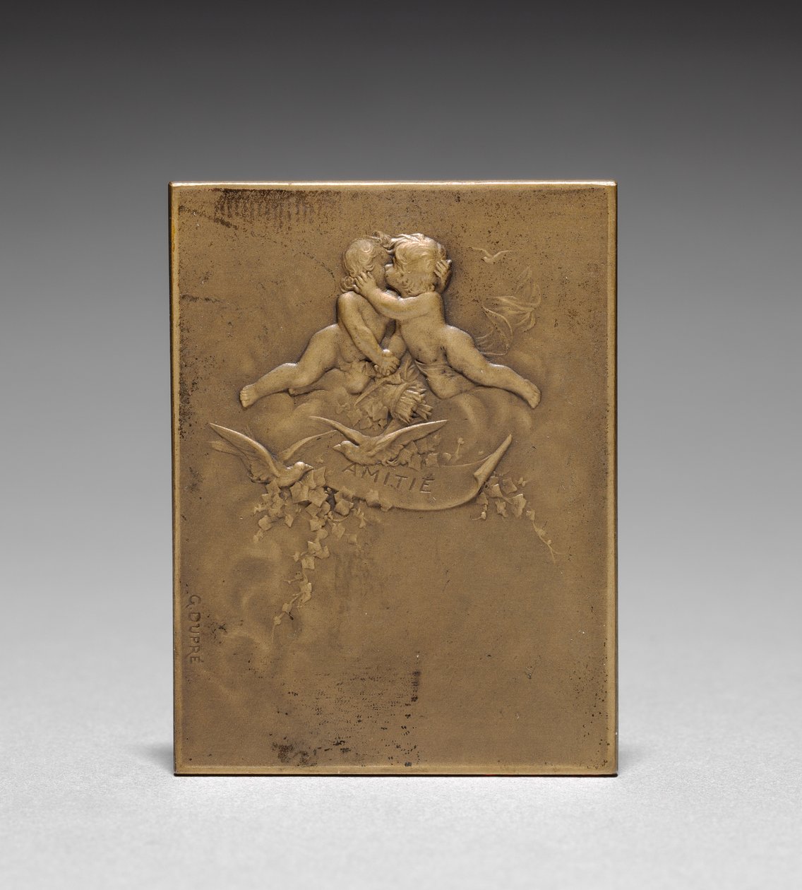 Medaille keerzijde door Jules Dupré