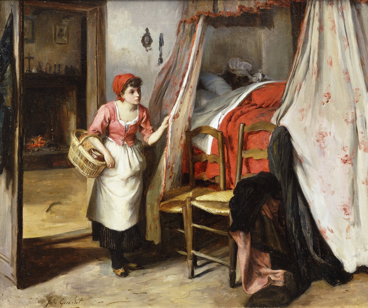 Roodkapje door Jules Girardet