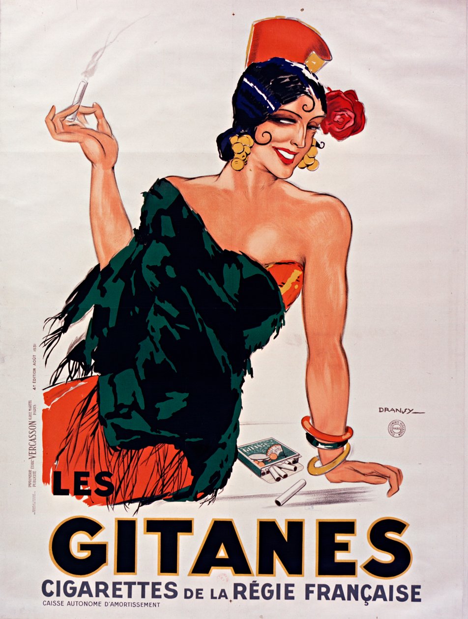 Cigarettes Gitanes, 1931 door Jules Isnard Dransy
