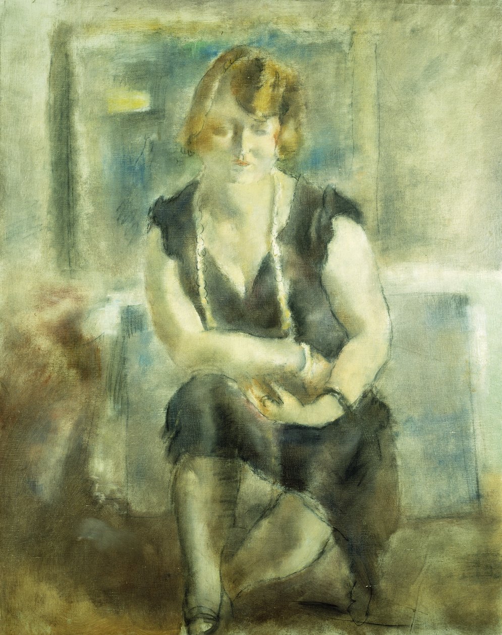 De Blonde, 1927-29 door Jules Pascin