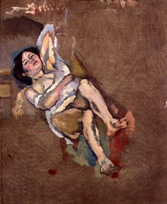 De Limousin Vrouw, ca. 1908 door Jules Pascin