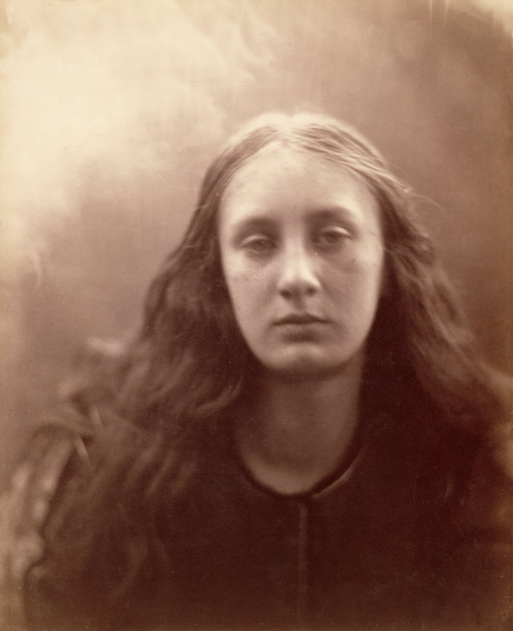 Christabel, portret van May Prinsep, c.1867 door Julia Margaret Cameron