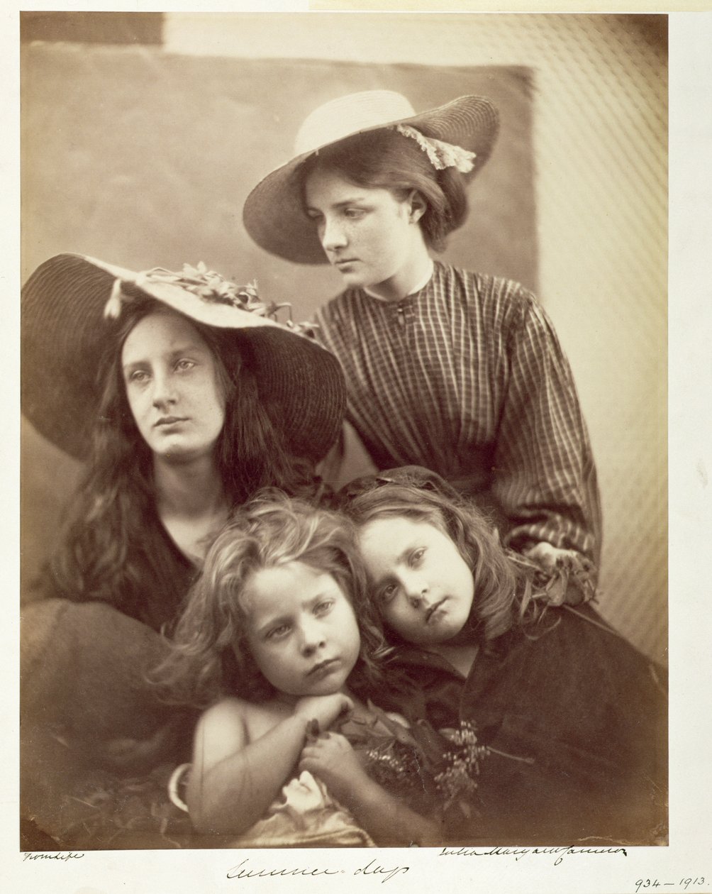 Zomerdagen, c.1866 door Julia Margaret Cameron