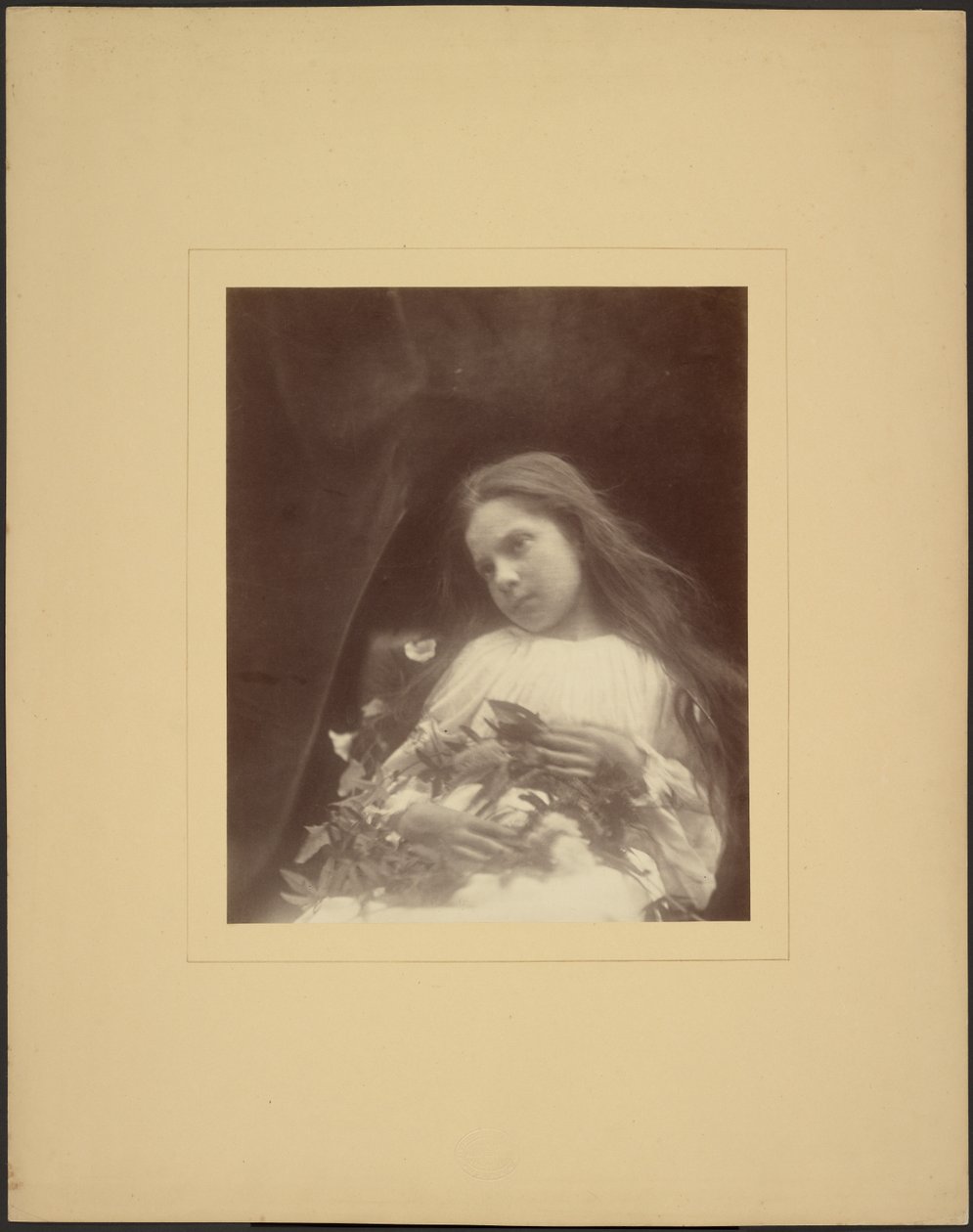 [Adeline Norman]. door Julia Margaret Cameron