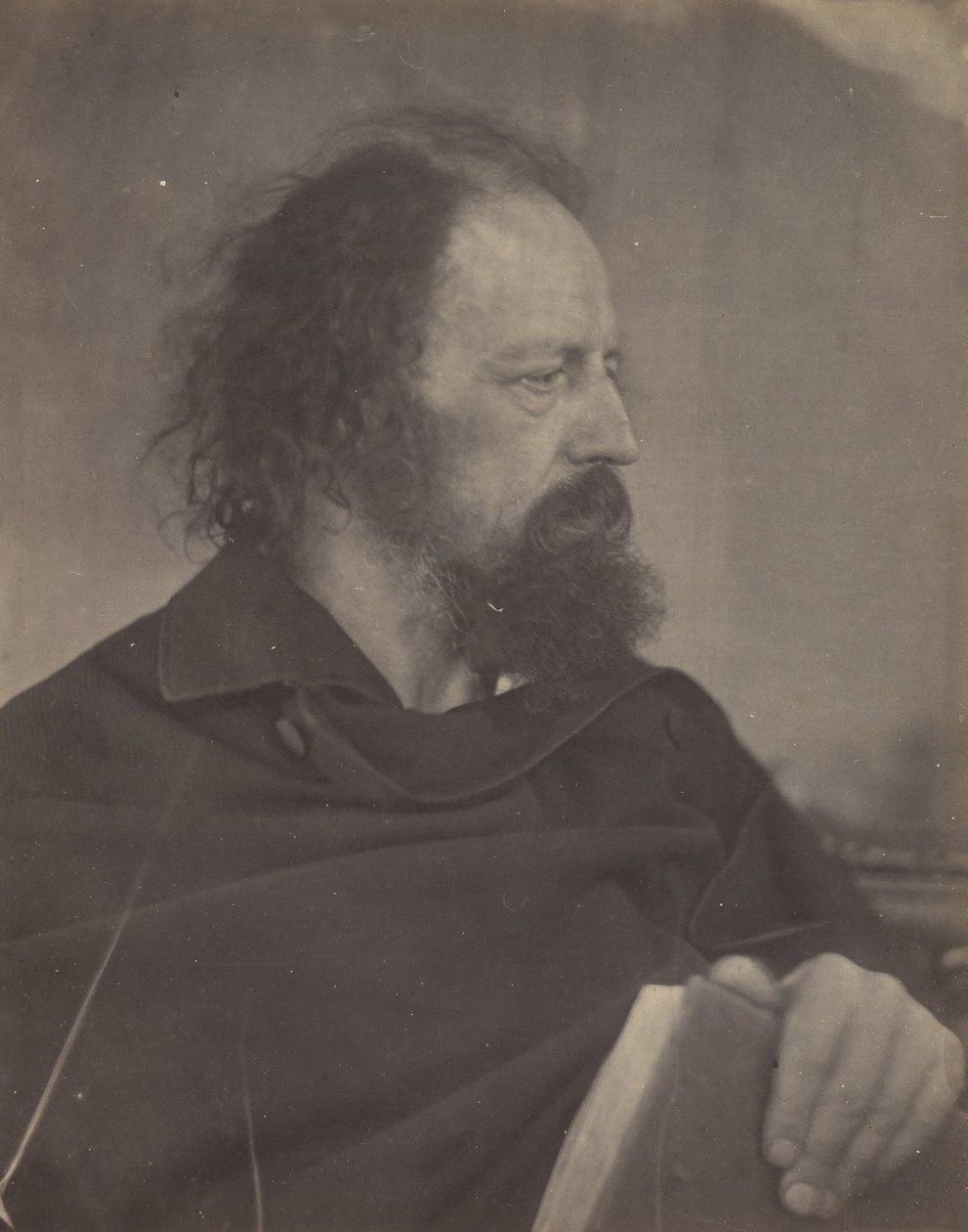 Alfred, Lord Tennyson, 1865 door Julia Margaret Cameron