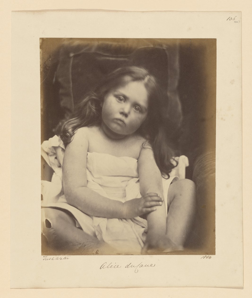 Alice du Cane door Julia Margaret Cameron