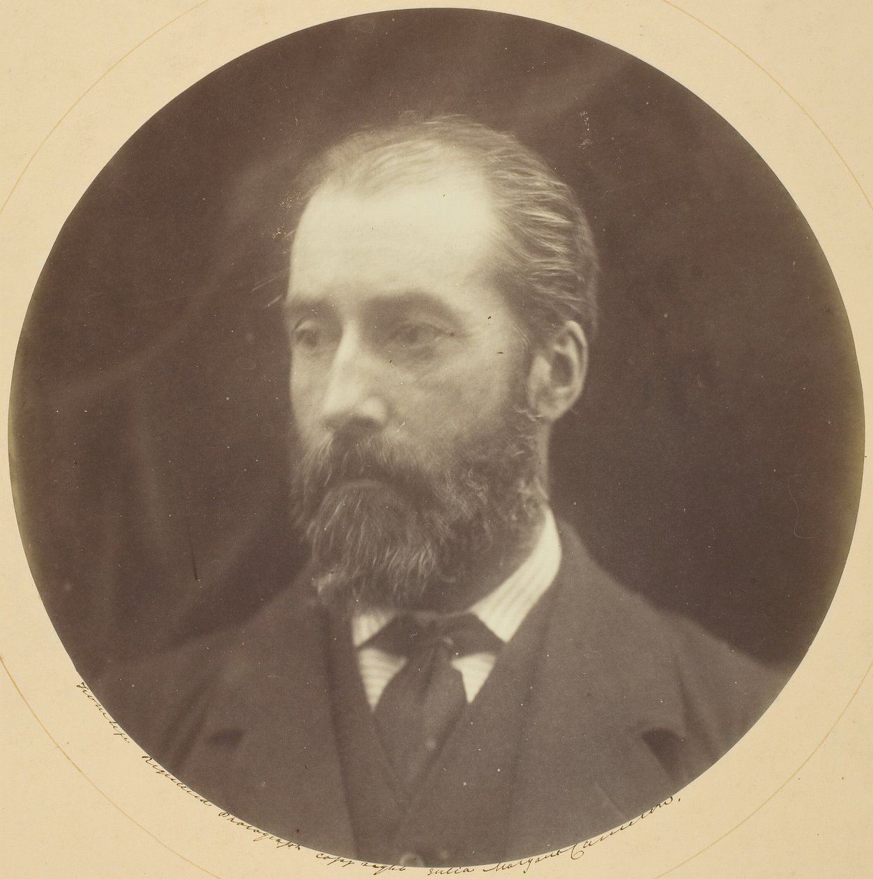 Charles Norman, 1874 door Julia Margaret Cameron