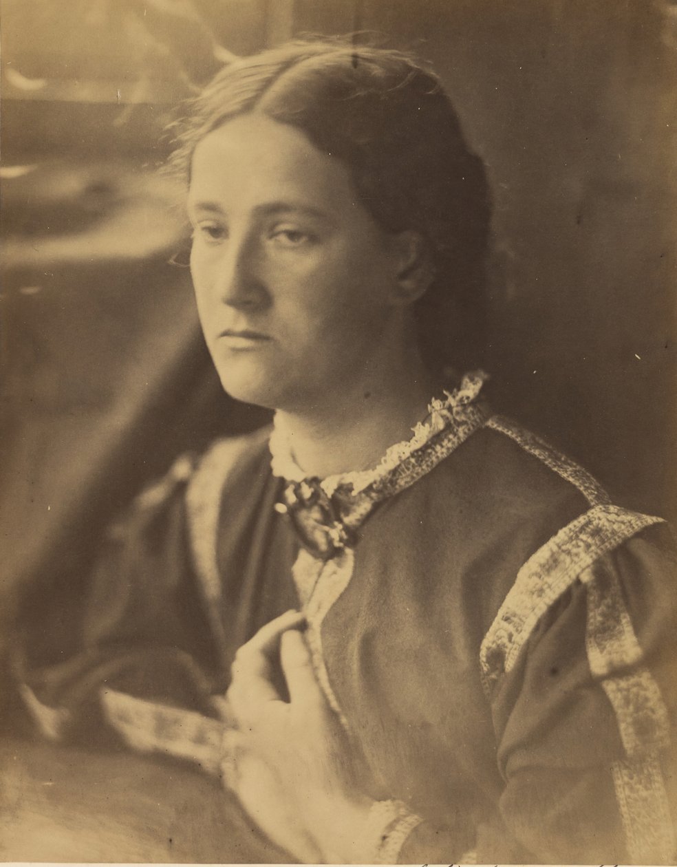 Julia Herschel, 1865 door Julia Margaret Cameron
