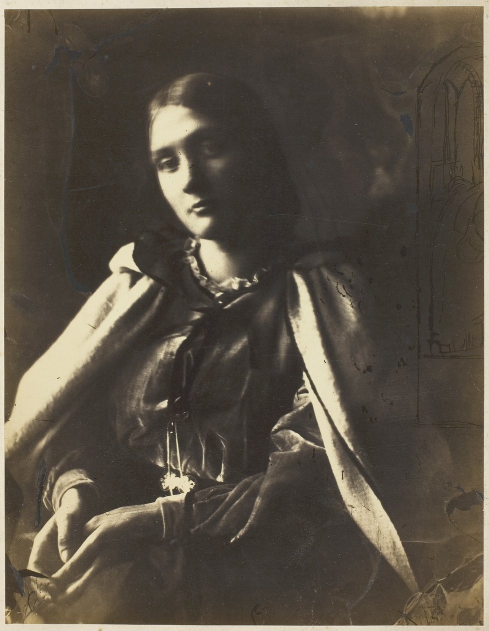 Julia Jackson door Julia Margaret Cameron
