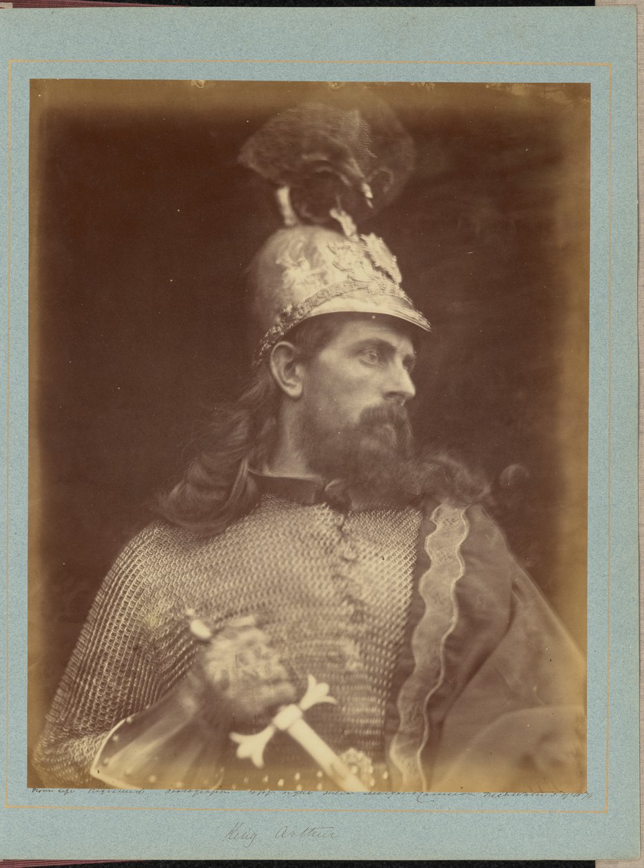 Koning Arthur door Julia Margaret Cameron