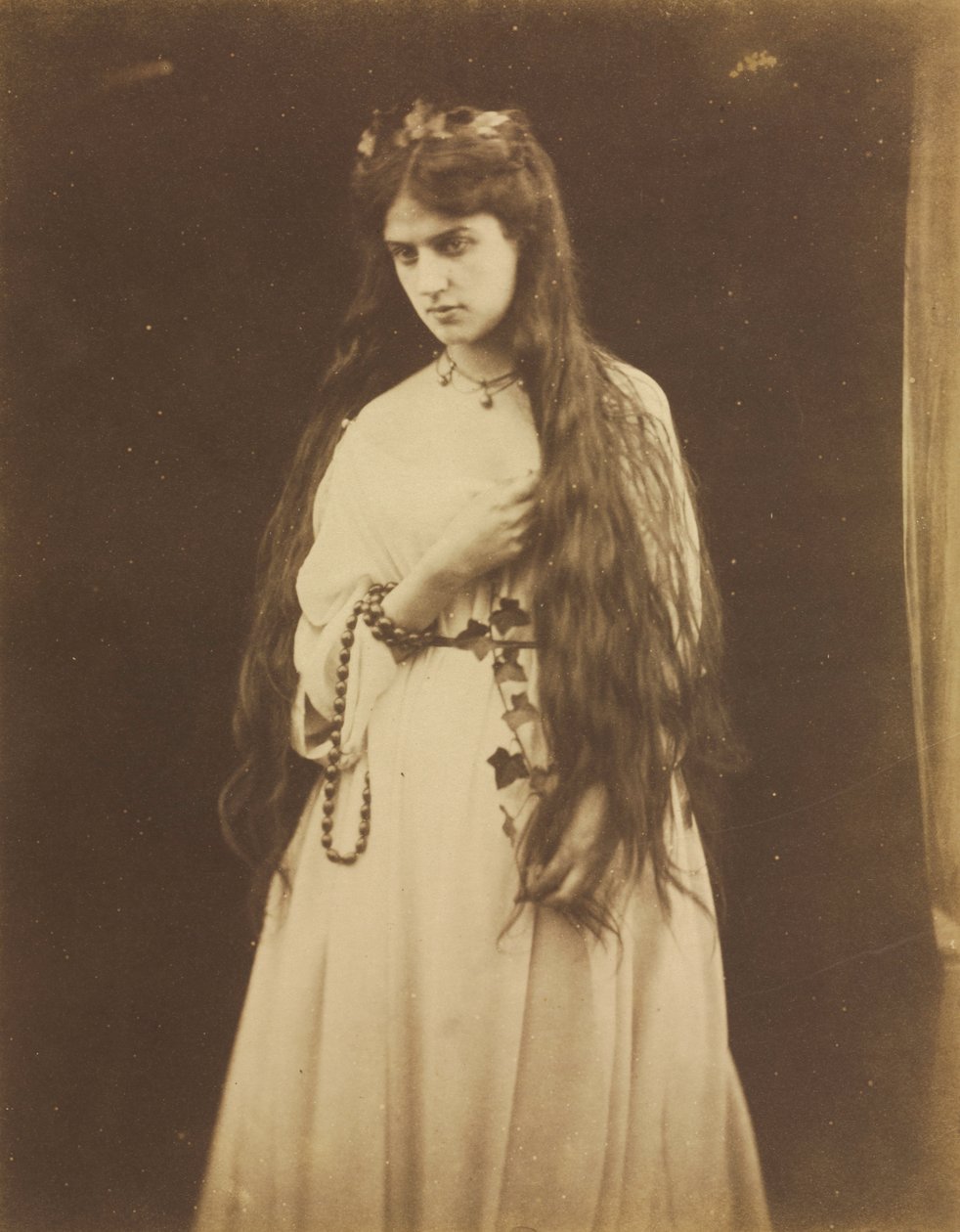 Mnemosyne (Marie Spartali, 1844-1927) door Julia Margaret Cameron