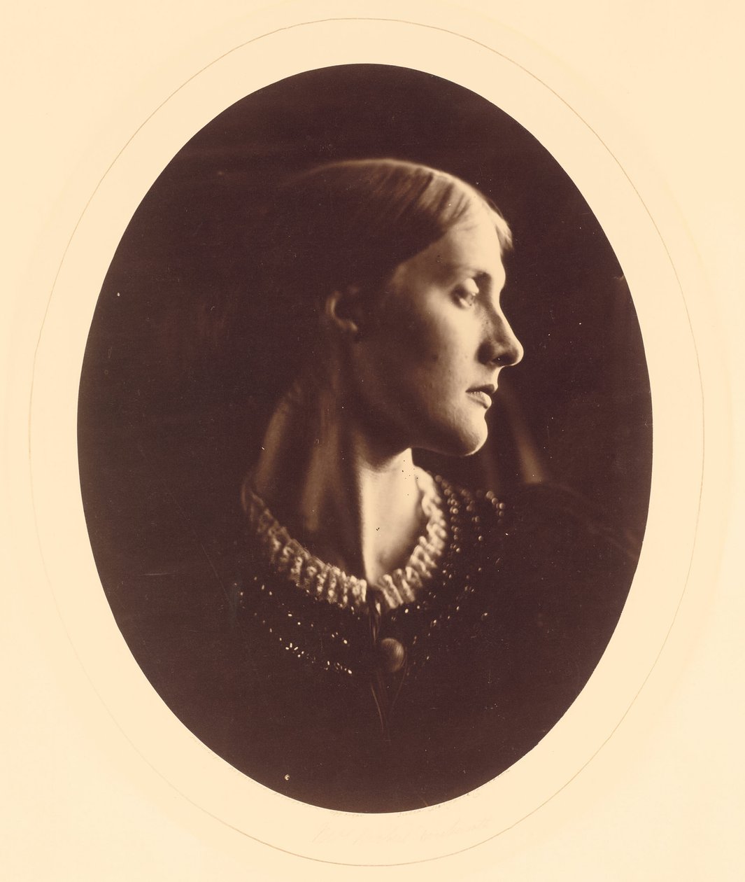 Mevrouw Herbert Duckworth door Julia Margaret Cameron