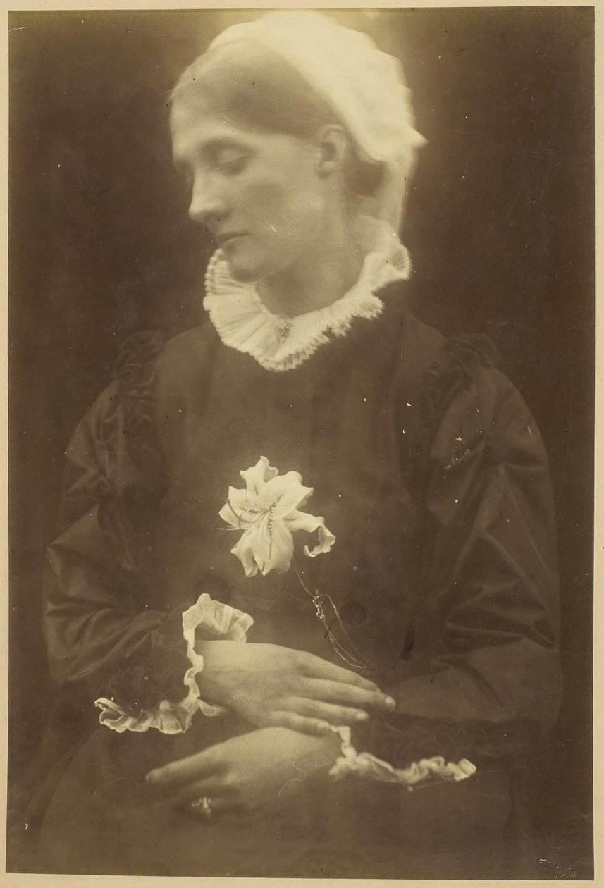 Mevrouw Herbert Duckworth, ca. 1874 door Julia Margaret Cameron