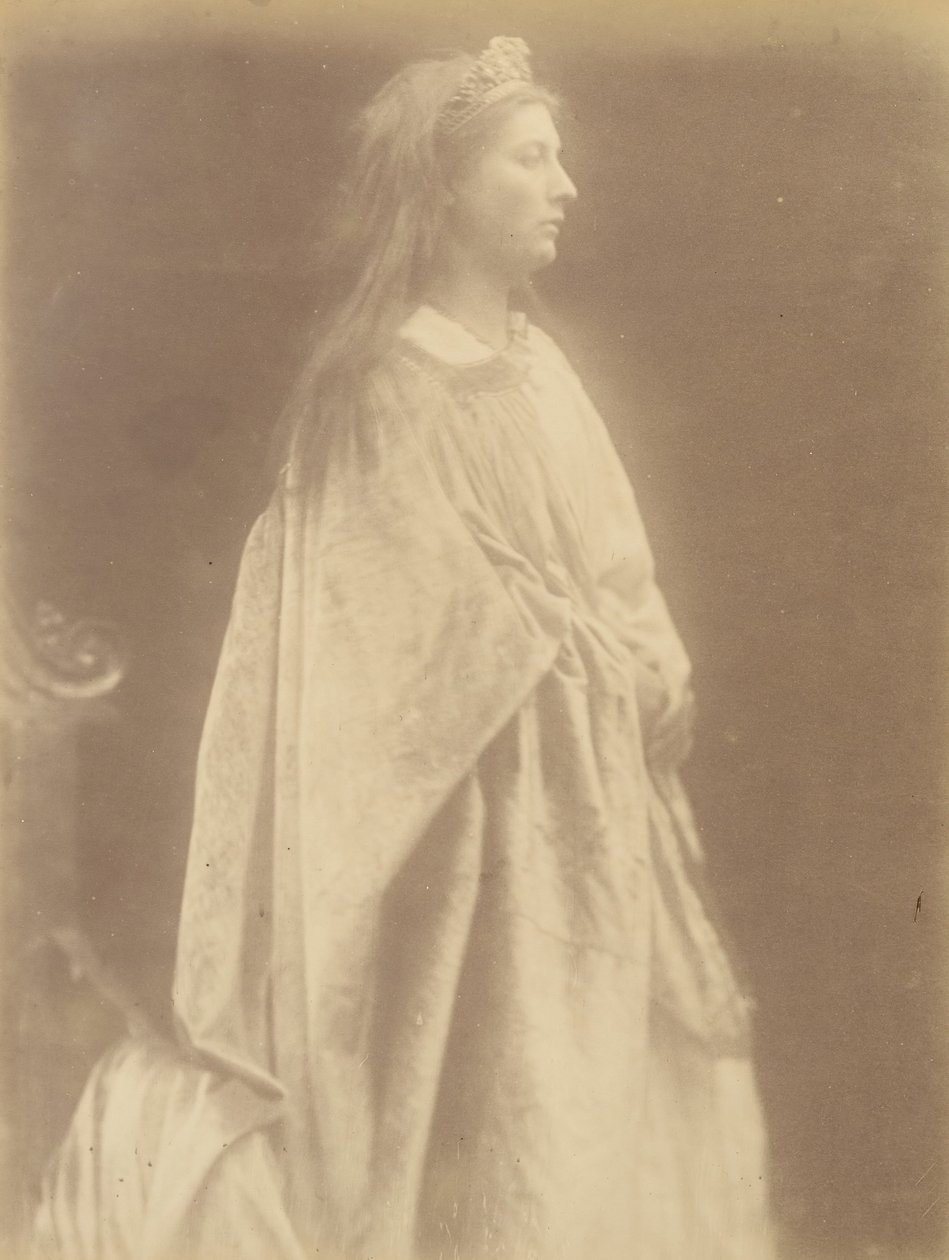 Koningin Guinevere, 1874 door Julia Margaret Cameron