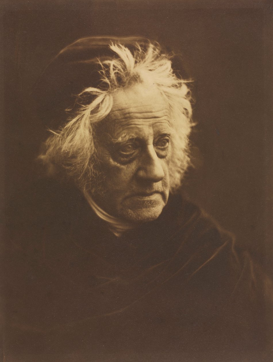 Sir John Herschel (1792-1871) door Julia Margaret Cameron