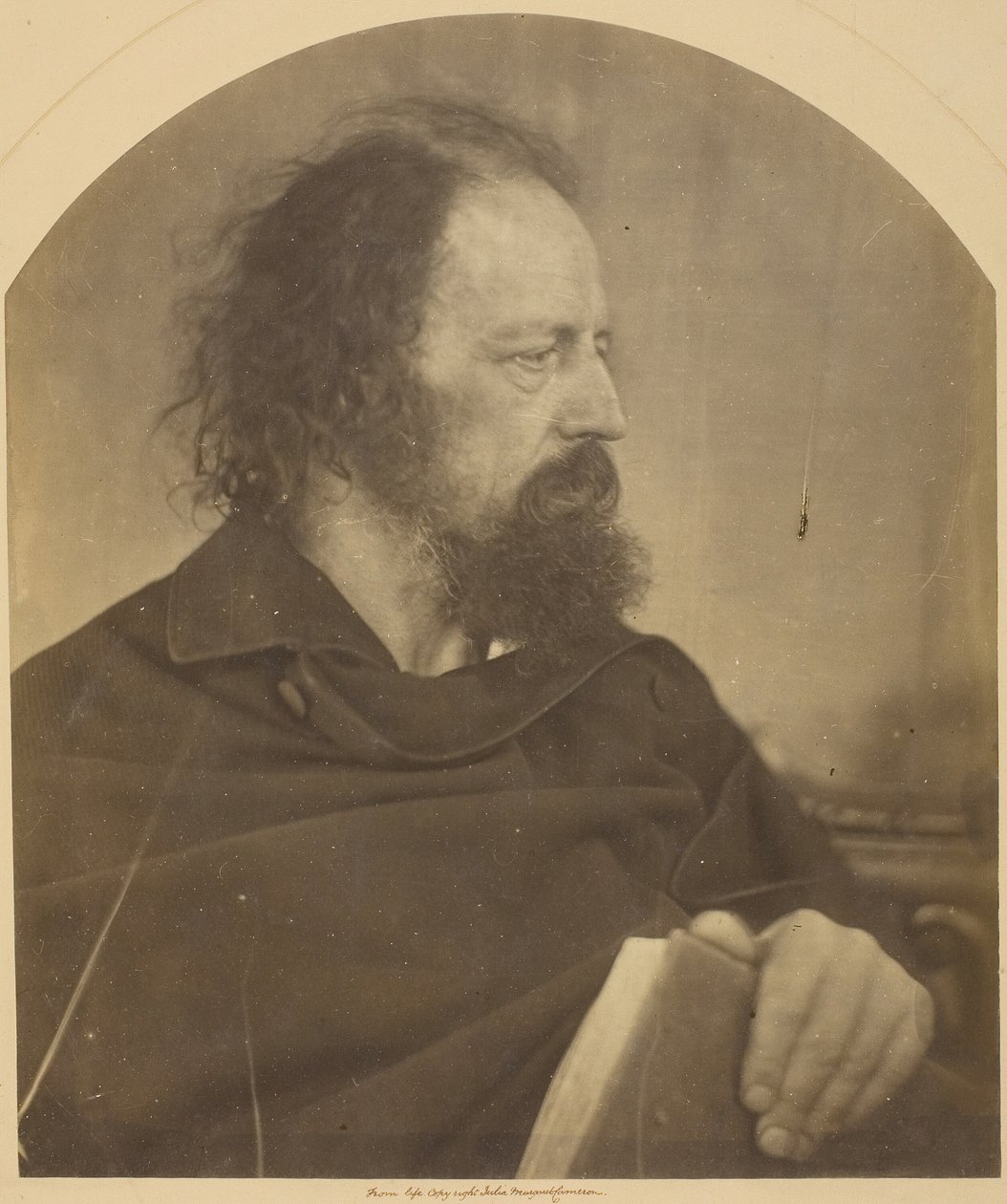 De Vuile Monnik, Alfred Tennyson door Julia Margaret Cameron