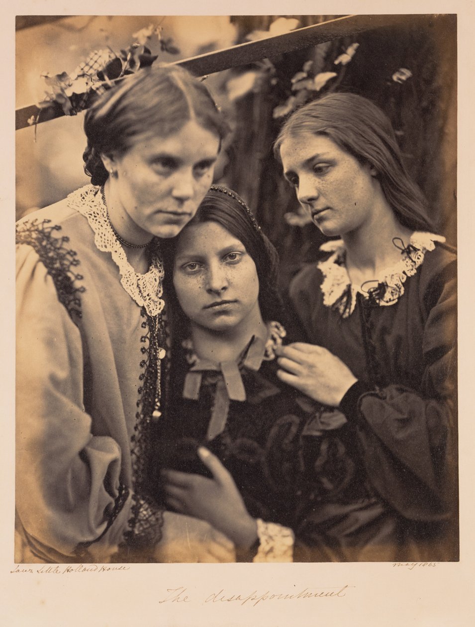 De teleurstelling door Julia Margaret Cameron