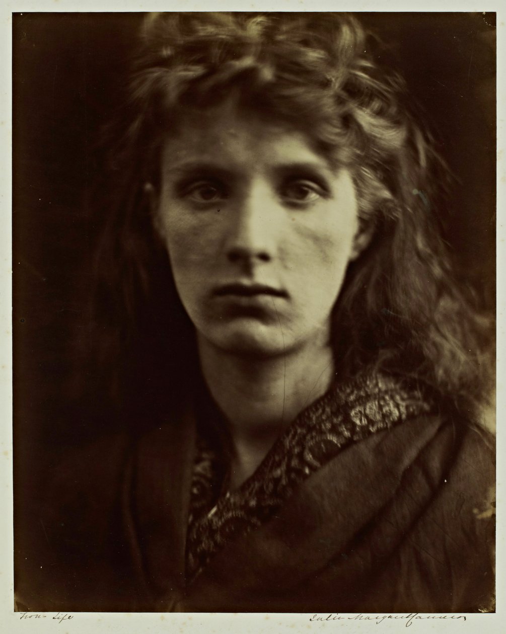 De bergnimf, Zoete vrijheid door Julia Margaret Cameron