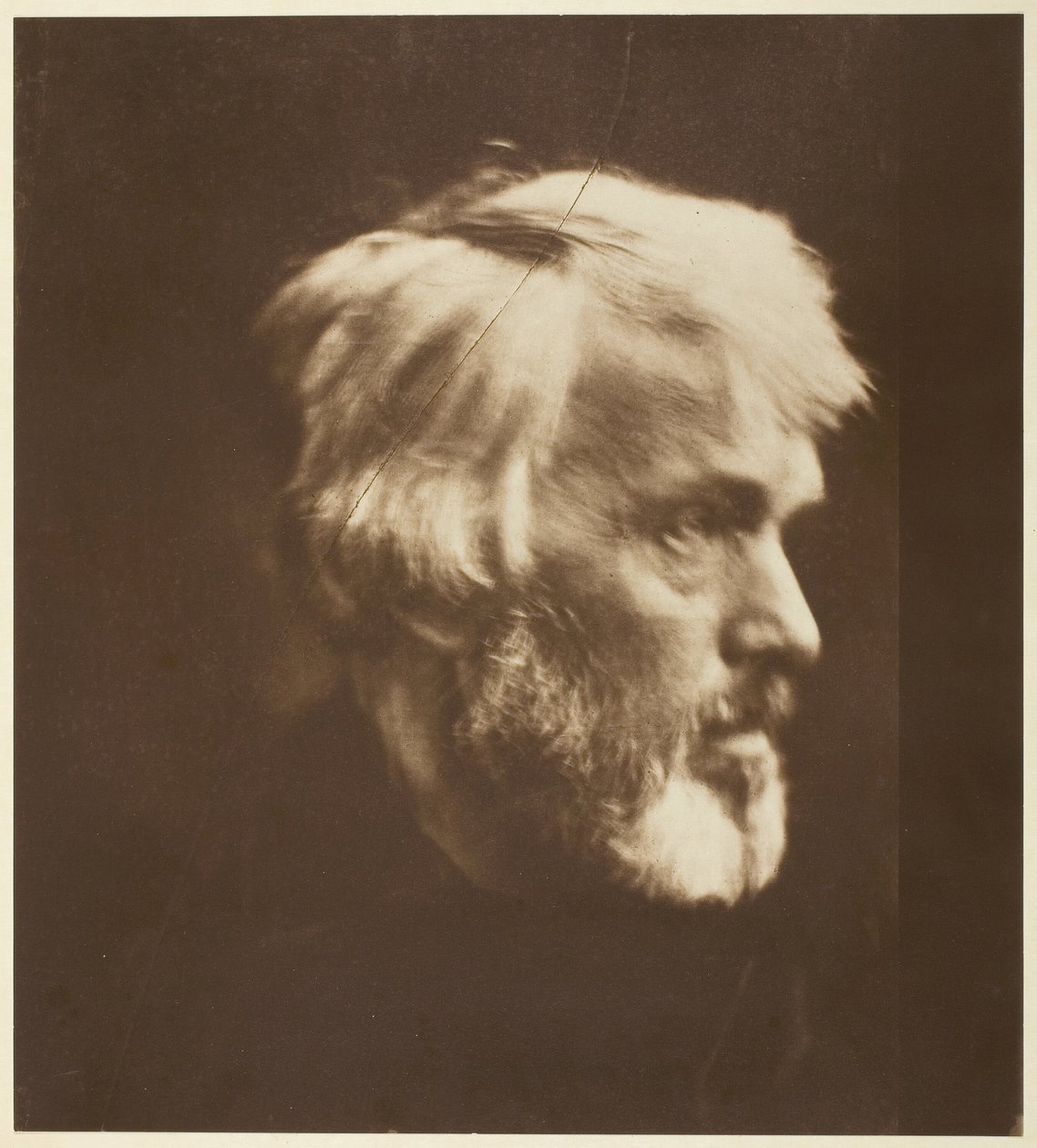Thomas Carlyle, 1867, gedrukt 1875 door Julia Margaret Cameron