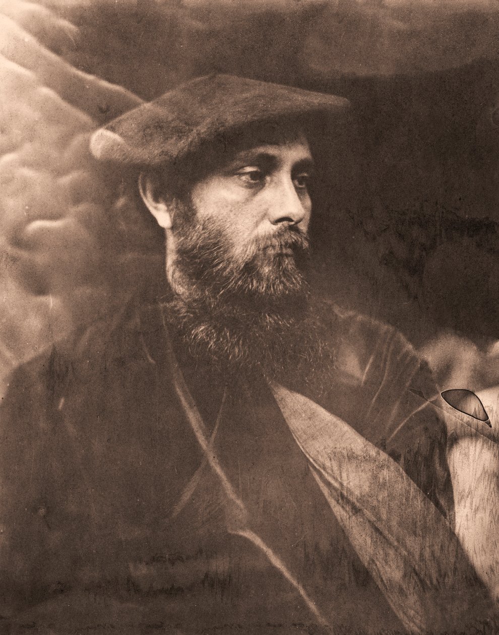 William Michael Rossetti door Julia Margaret Cameron
