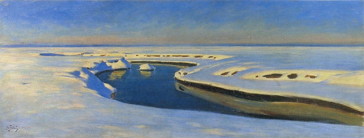 Sneeuw door Julian Faat