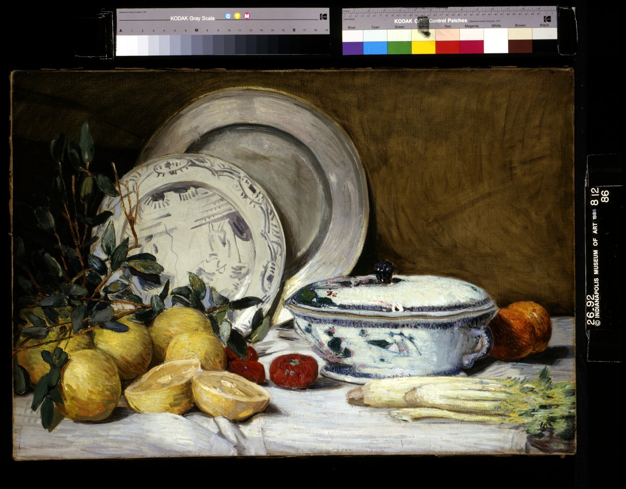 Stilleven door Julian Alden Weir