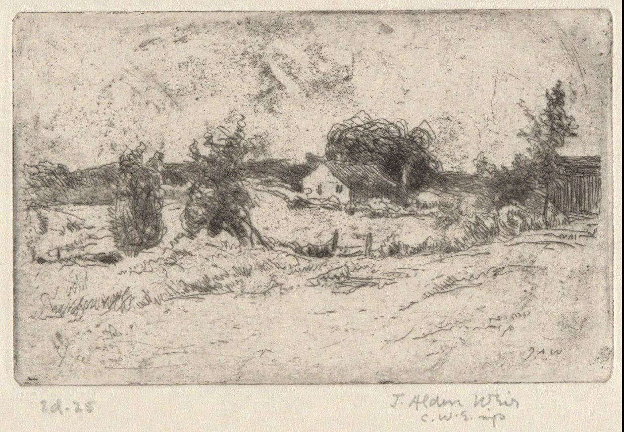 De Boerderij door Julian Alden Weir