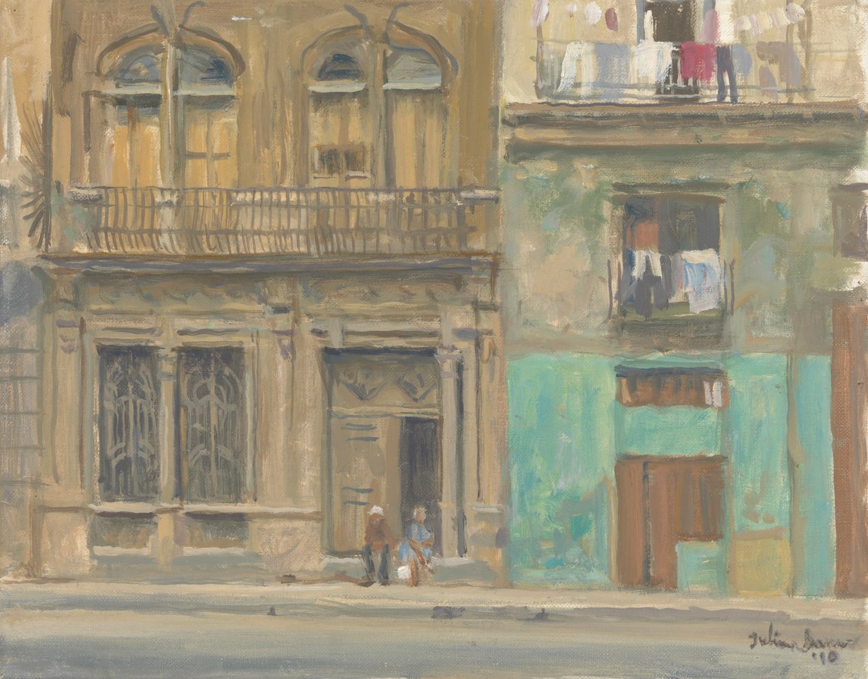 Havana Huis Voorkant door Julian Barrow