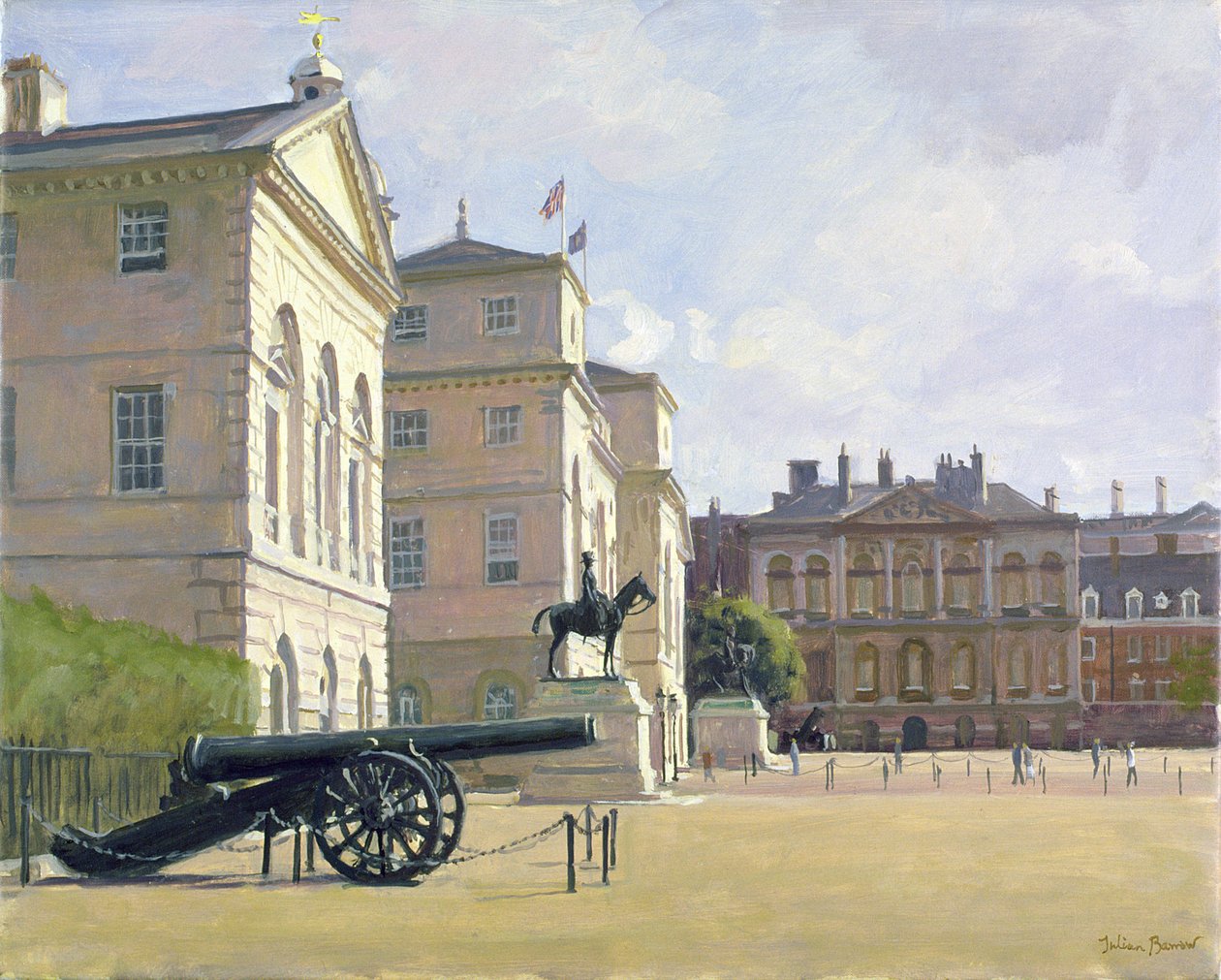 Horseguards door Julian Barrow