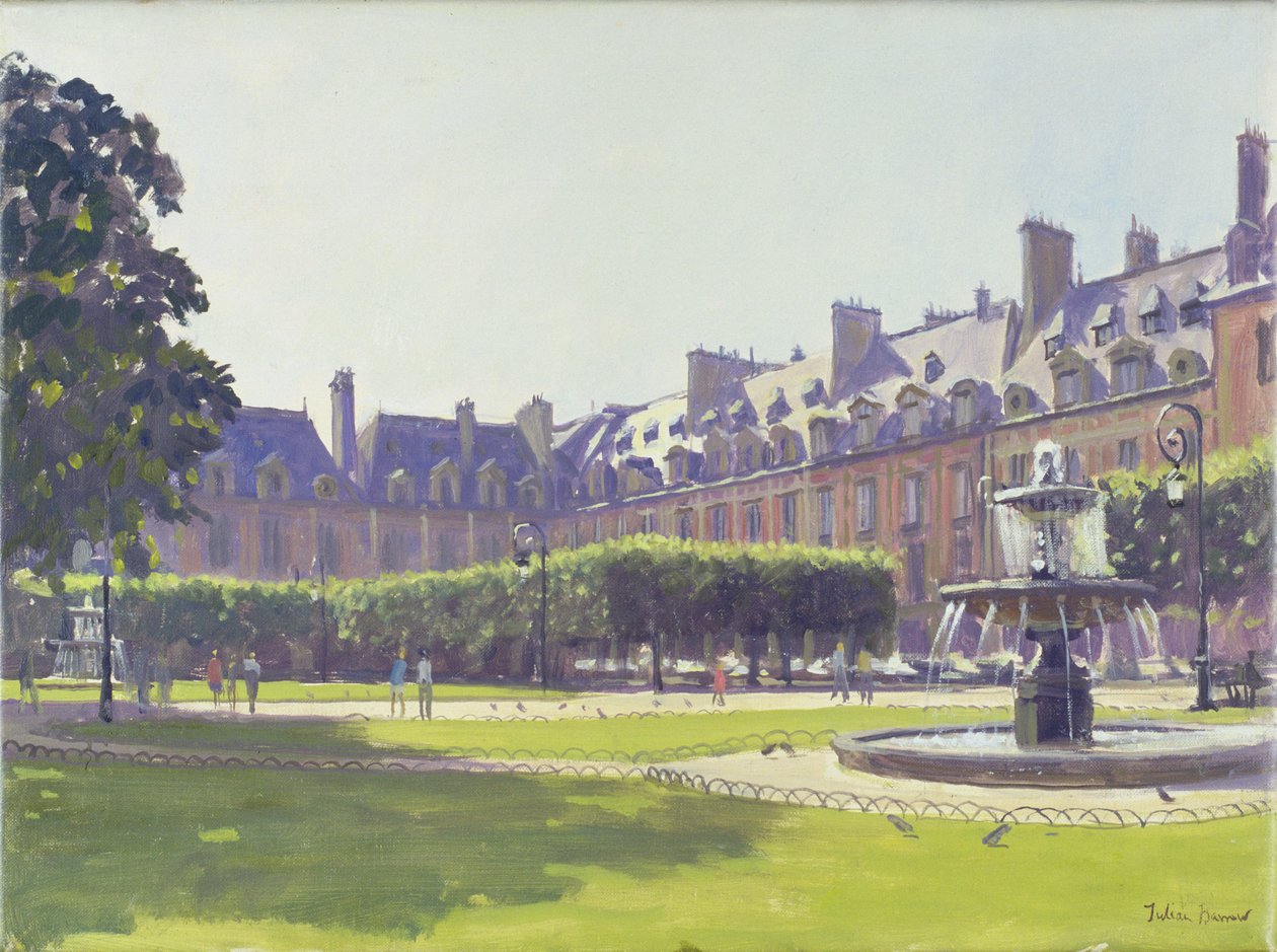 Place des Vosges, Parijs door Julian Barrow