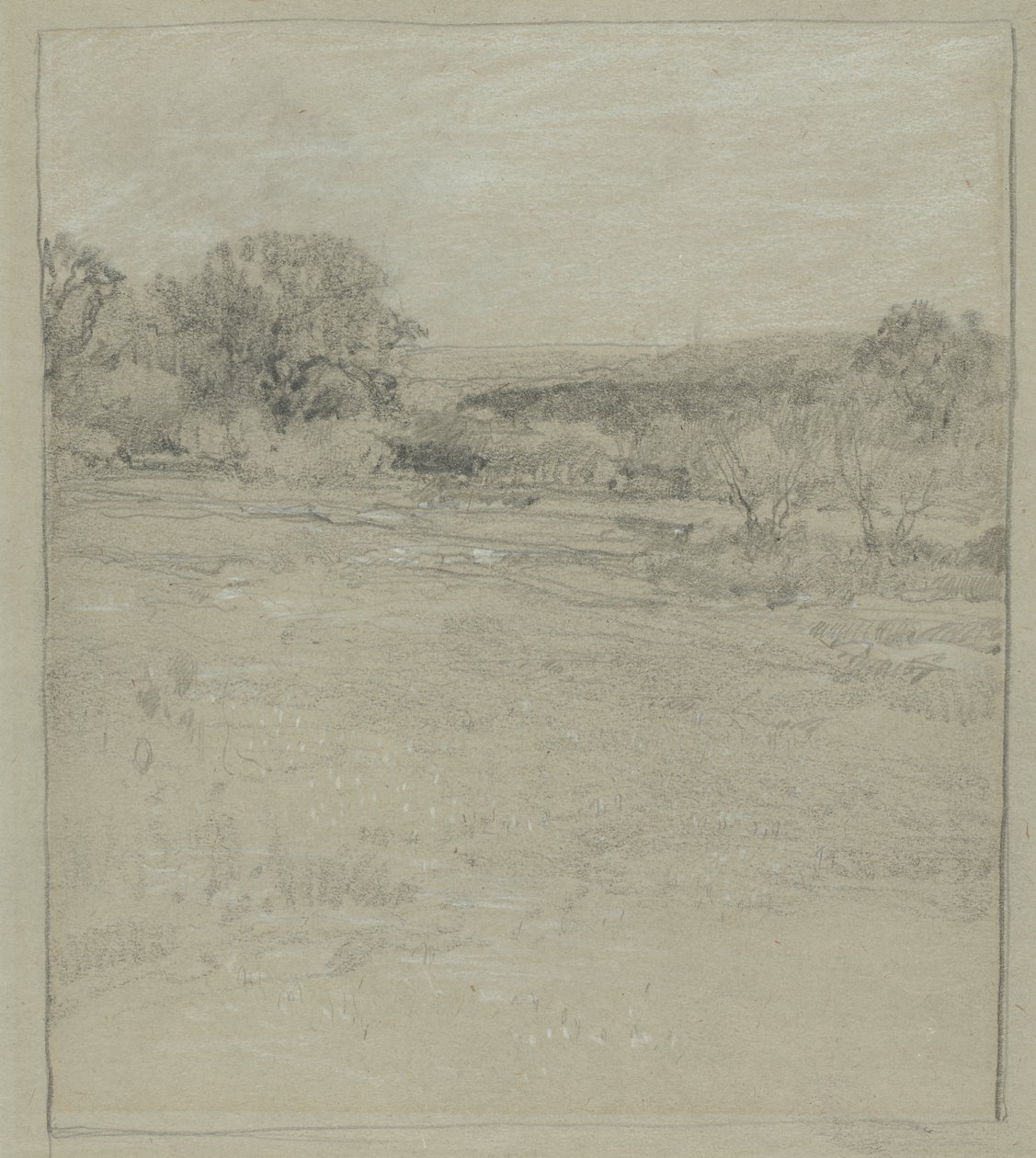 Landschap nabij San Antonio door Julian Onderdonk