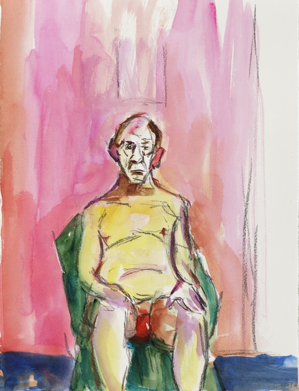 Mannelijk naakt, 2015 door Julie Held