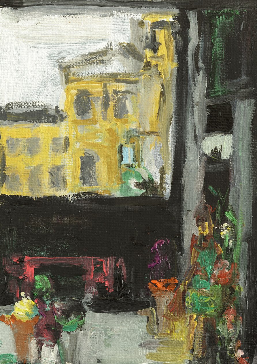 Onder de brug - De bloemist, 2014 door Julie Held