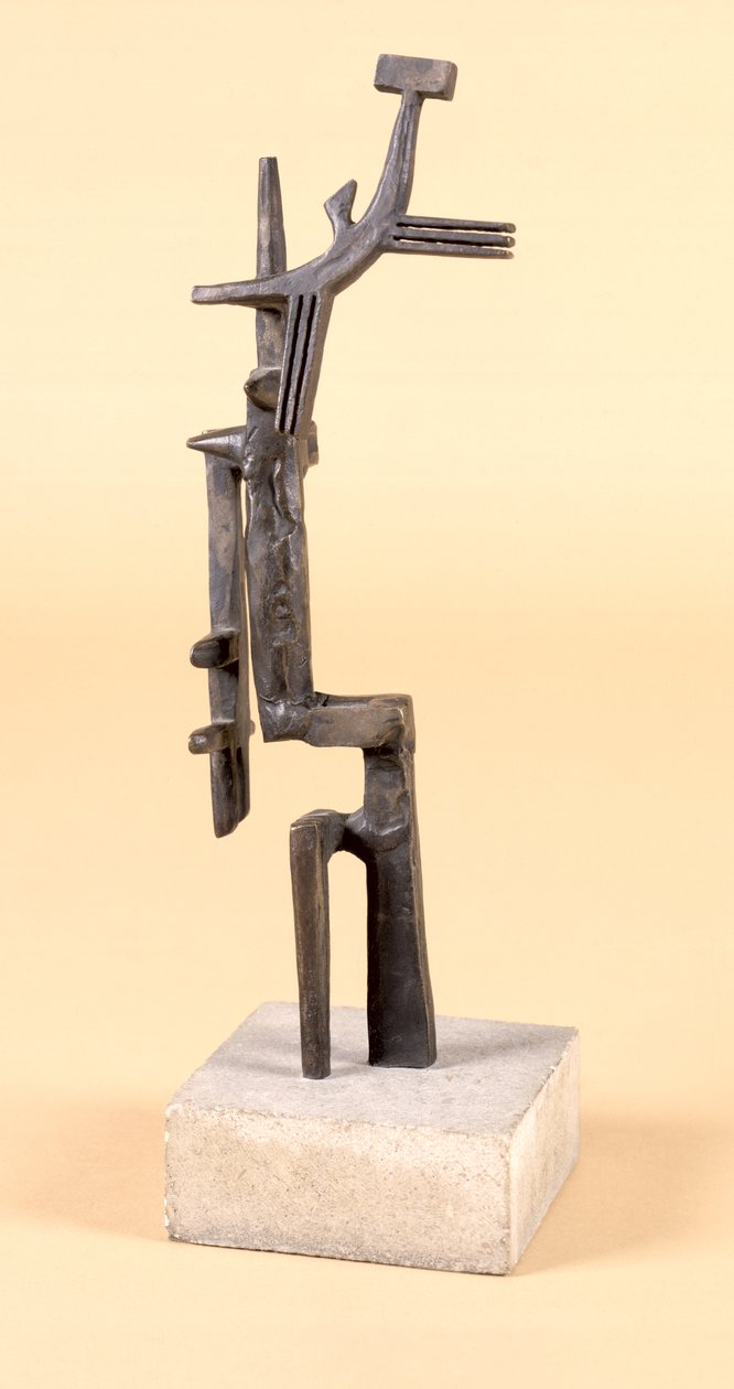 Kleine Sikkel, c.1937 door Julio Gonzalez