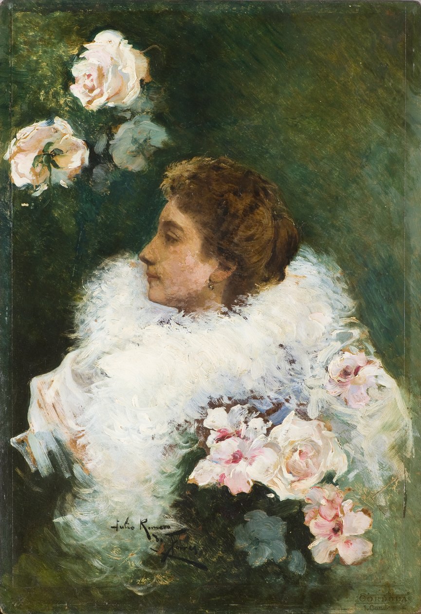 Francisca Pellicer door Julio Romero de Torres